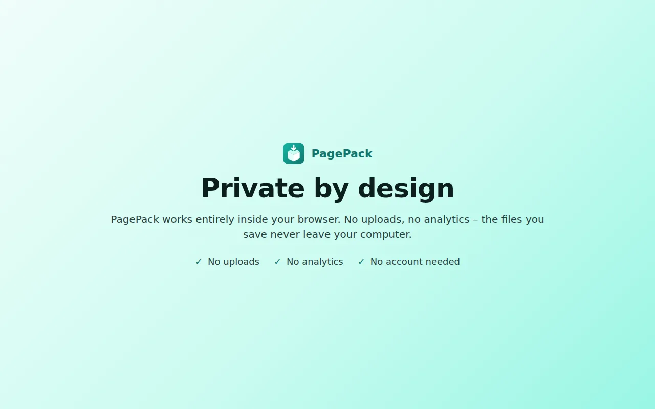 Private by design